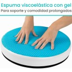 Cojín redondo de espuma viscoelástica con gel