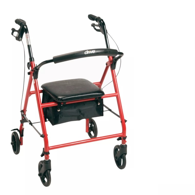 Andador con asiento y rodos Drive
