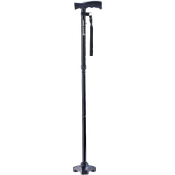 Bastón plegable de aluminio 3 apoyos Drive