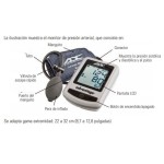 Medidor de presión digital de brazo ADC