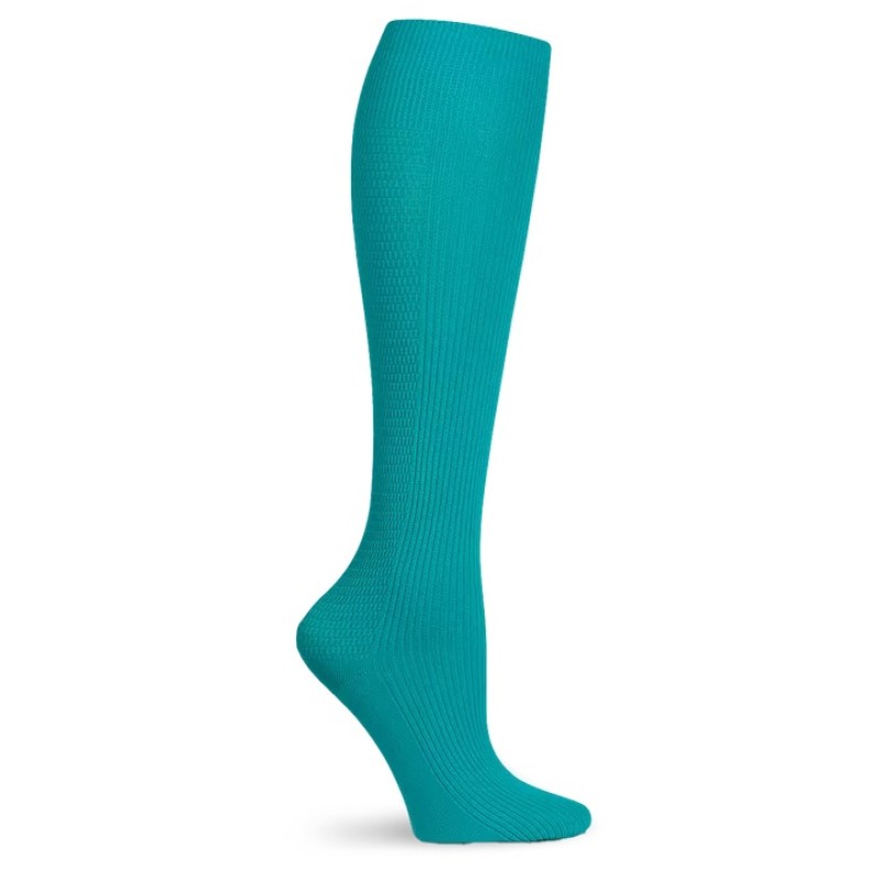 Calceta compresiva 8-12mmhg teal