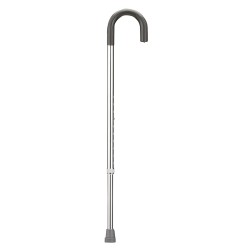 Baston curvo color gris