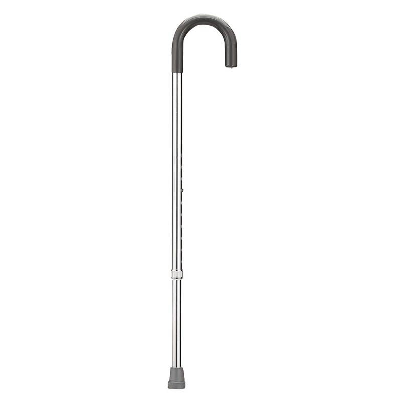 Baston curvo color gris