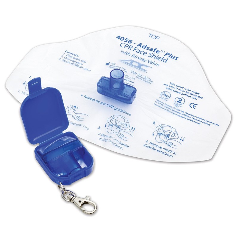 Protector facial con válvula unidireccional