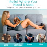 Rollo lumbar para soporte.