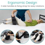 Cojín entre piernas giratorio de paciente.