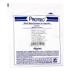 Apósito de gasa esteril 8 x 20 cm