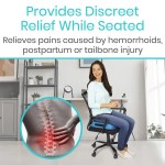 Cojín asiento espuma para hemorroide 