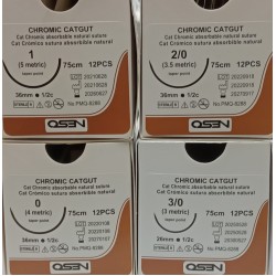 Sutura Catgut Crómico x caja
