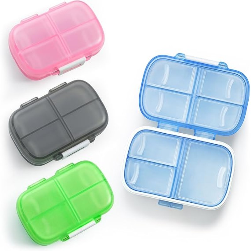 Organizador portátil de pastillas de viaje