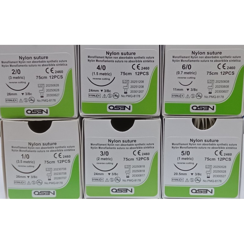Sutura Nylon Monofilamento
