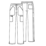  Pantalón Médico Cherokee Rev Dama 