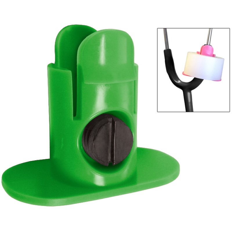 Porta Micropore para Estetoscopio Verde Limón 