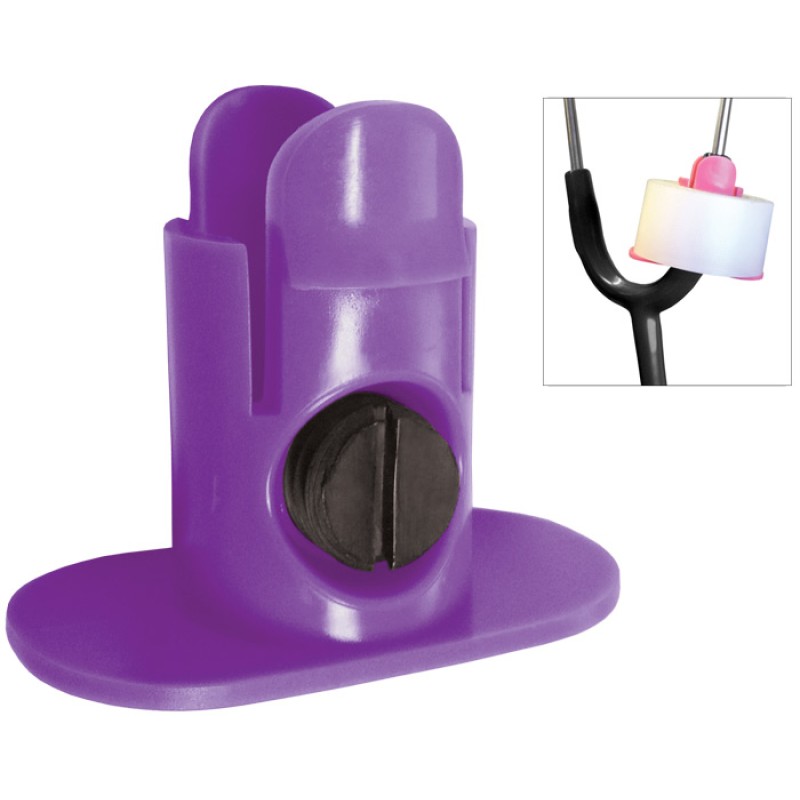 Porta Micropore para Estetoscopio Morado