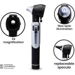 Otoscopio color negro