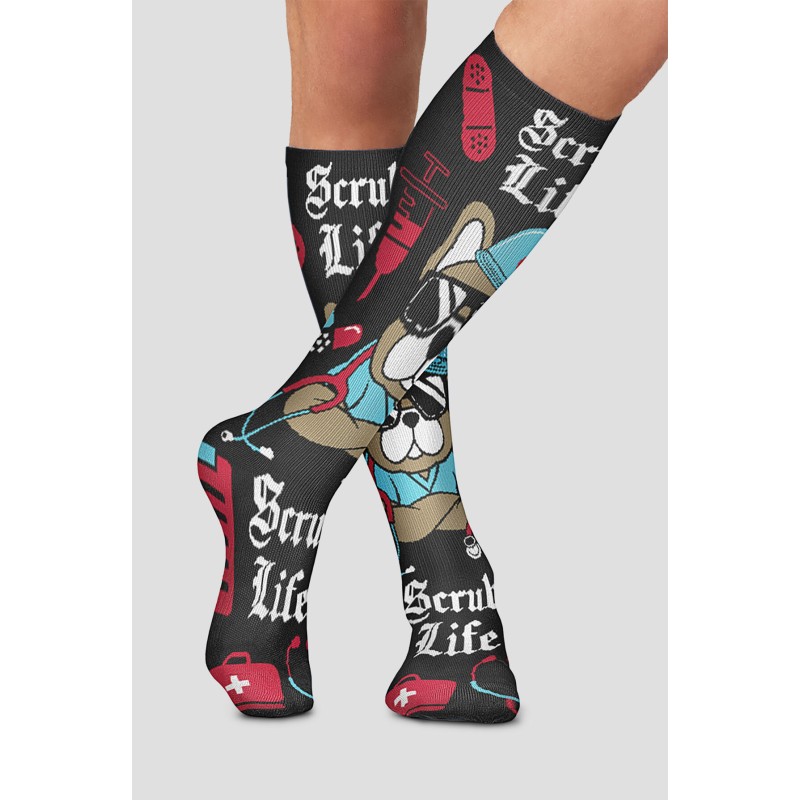 Calcetín Cherokee Scrub Life  10-15 mmHg 