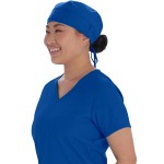 Gorro Vital Threads con Broche Azul Pavo 