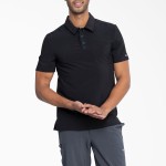 Camisa tipo polo negro