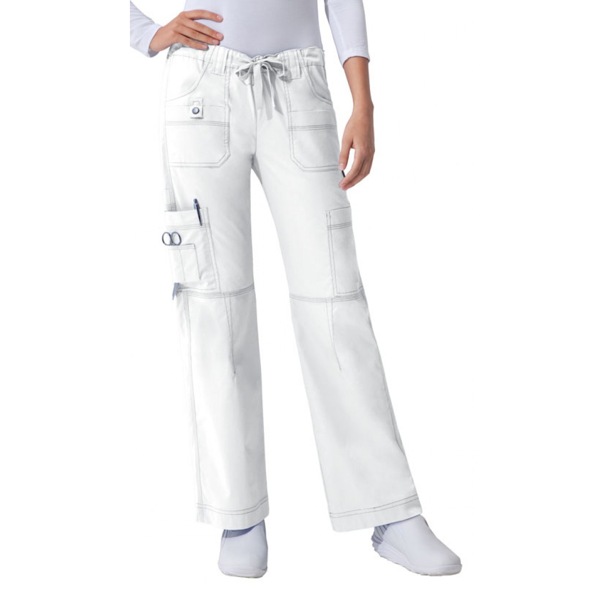 Pantalón Gen Flex Dama Blanco