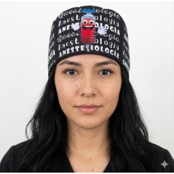 Gorro de tela anestesióloga