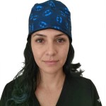 Gorro de tela batman azul