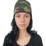 Gorro de tela camuflajeado Gorro de tela camuflajeado
