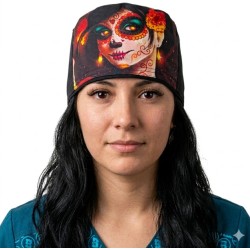 Gorro de tela catrina