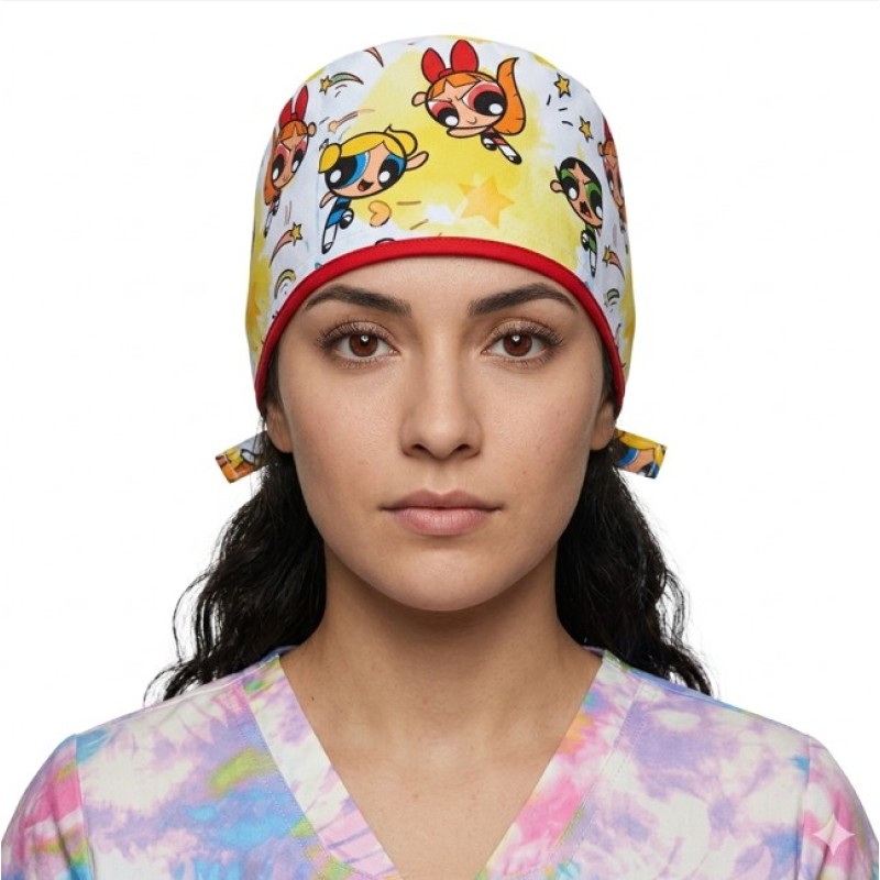 Gorro de Tela Chicas super poderosas fondo blanco