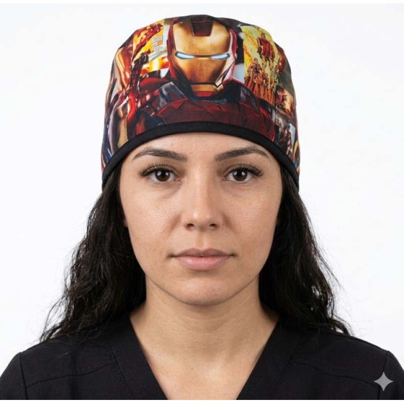 Gorro de tela iron man historieta