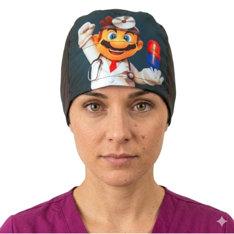 Gorro de tela elástico posterior mario doctor
