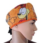 Gorro de tela mayan scrubs  garfield y odie