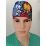 Gorro de Tela Mayan Scrubs Marvel Niños 