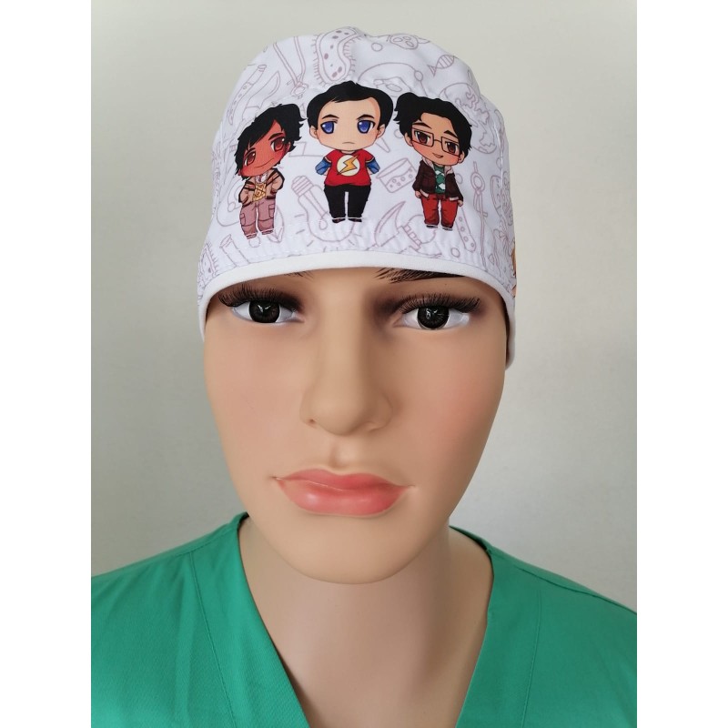 Gorro de Tela Mayan Scrubs Big Bang