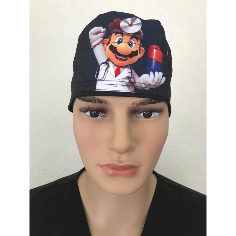 Gorro de Tela Mayan Scrubs Mario Doctor