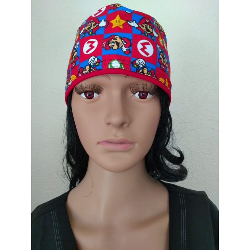 Gorro de Tela Mayan Scrubs Mario