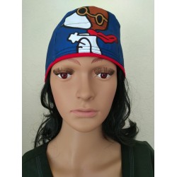 Gorro de Tela Mayan Scrubs Snoopy Aviador
