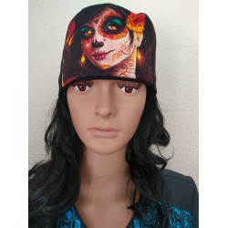 Gorro de Tela Mayan Scrubs Catrina2