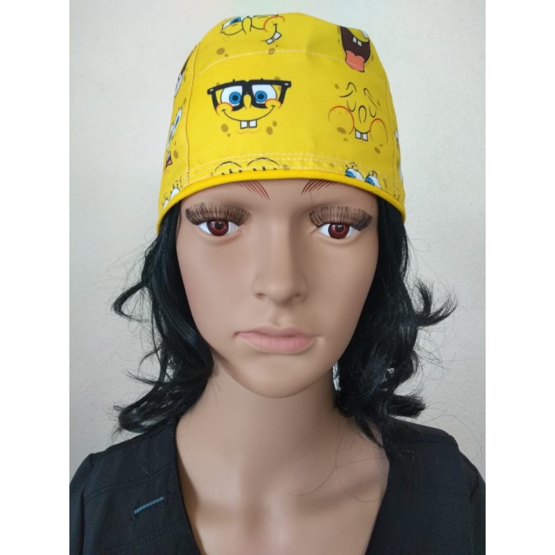 Gorro de Tela Mayan Scrubs Bob Esponja 