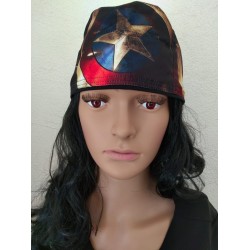 Gorro de Tela Mayan Scrubs Capitan America Negro