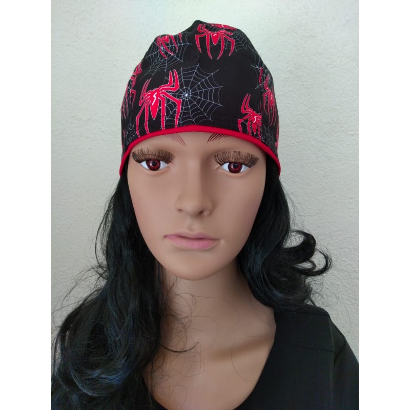 Gorro de Tela Mayan Scrubs Spiderman Arañas 