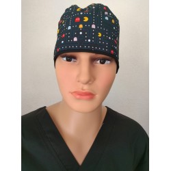 Gorro de Tela Mayan Scrubs Pacman 