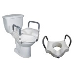 Asiento Elevador P/Sanitario con apoya brazos 