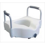 Asiento Elevador P/Sanitario con apoya brazos 