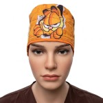 Gorro de tela mayan scrubs  garfield y odie