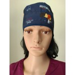 Gorro de Tela Mayan Scrubs Grey´s Anatomy F. Azul