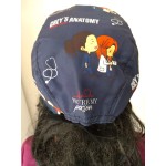 Gorro de Tela Mayan Scrubs Grey´s Anatomy F. Azul