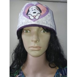 Gorro de Tela Mayan Scrubs Snoopy corazón 