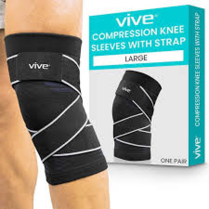 Rodillera con correas Vive Health (par)