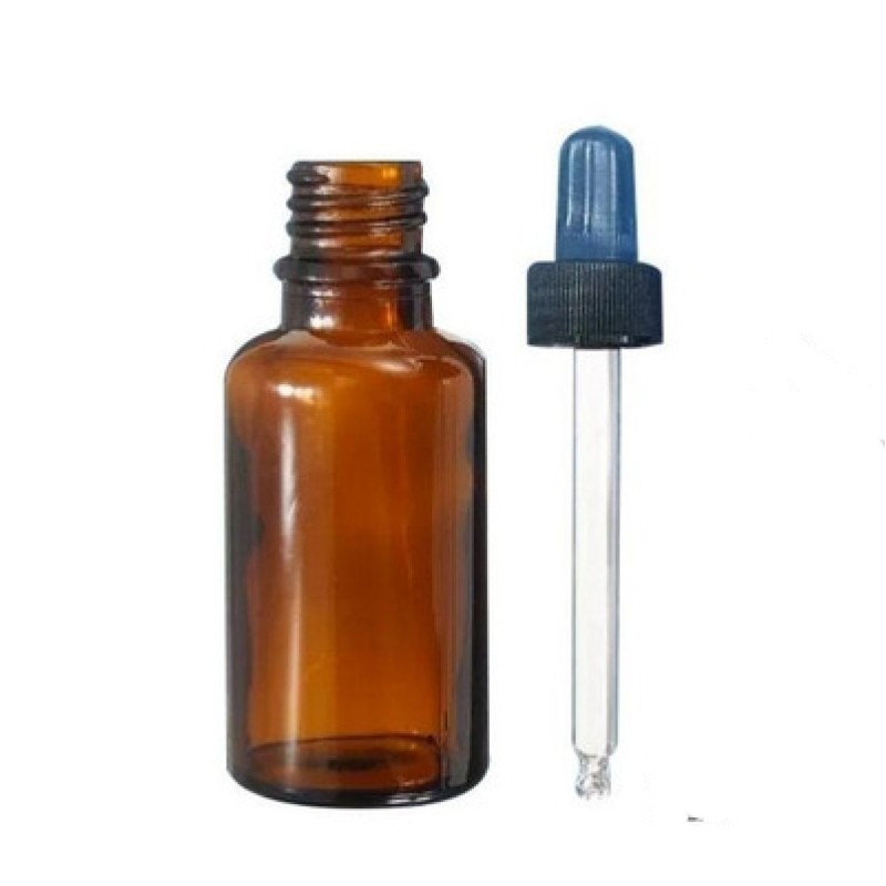 Frasco de vidrio con Pipeta de 30 ml