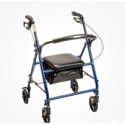 Andador Con Ruedas y Asiento Drive